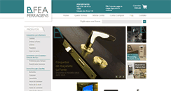 Desktop Screenshot of feaferragens.com.br